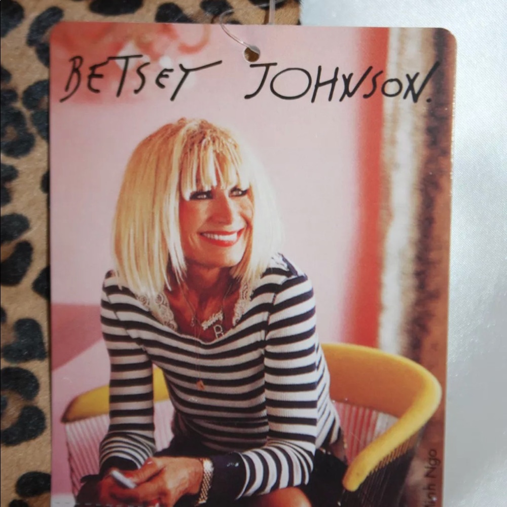 Betsey Johnson calf hair clutch Shoulder bag - Picture 2 of 8